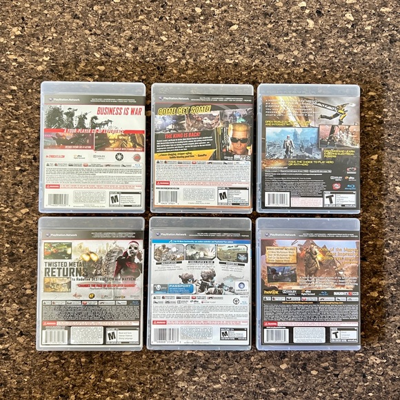 PS3 game bundle • 6 PlayStation games • Duck Nukem • Twisted Metal and more! - Picture 2 of 8